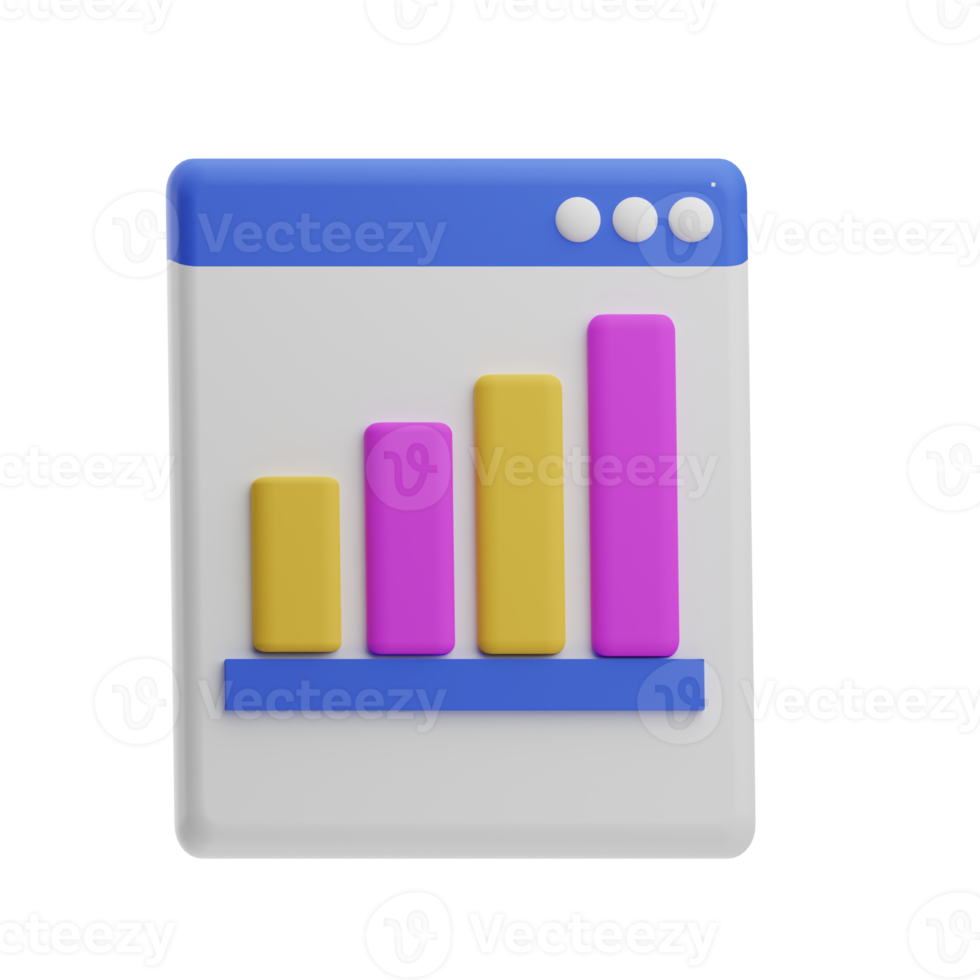 3d illustration application analytic big data png
