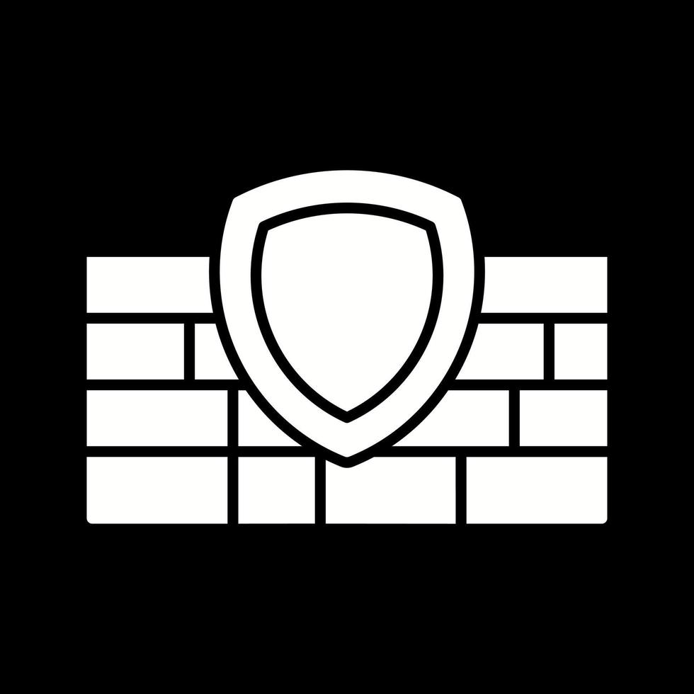 icono de vector de firewall