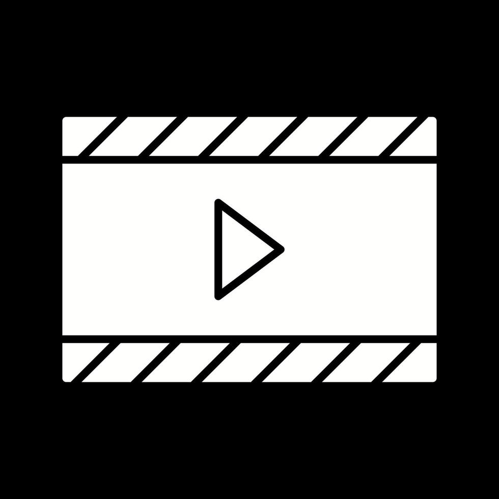 Unique Video and Animation Vector Icon