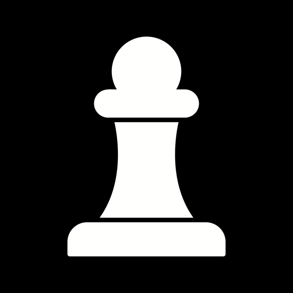 Unique Pawn Vector Icon