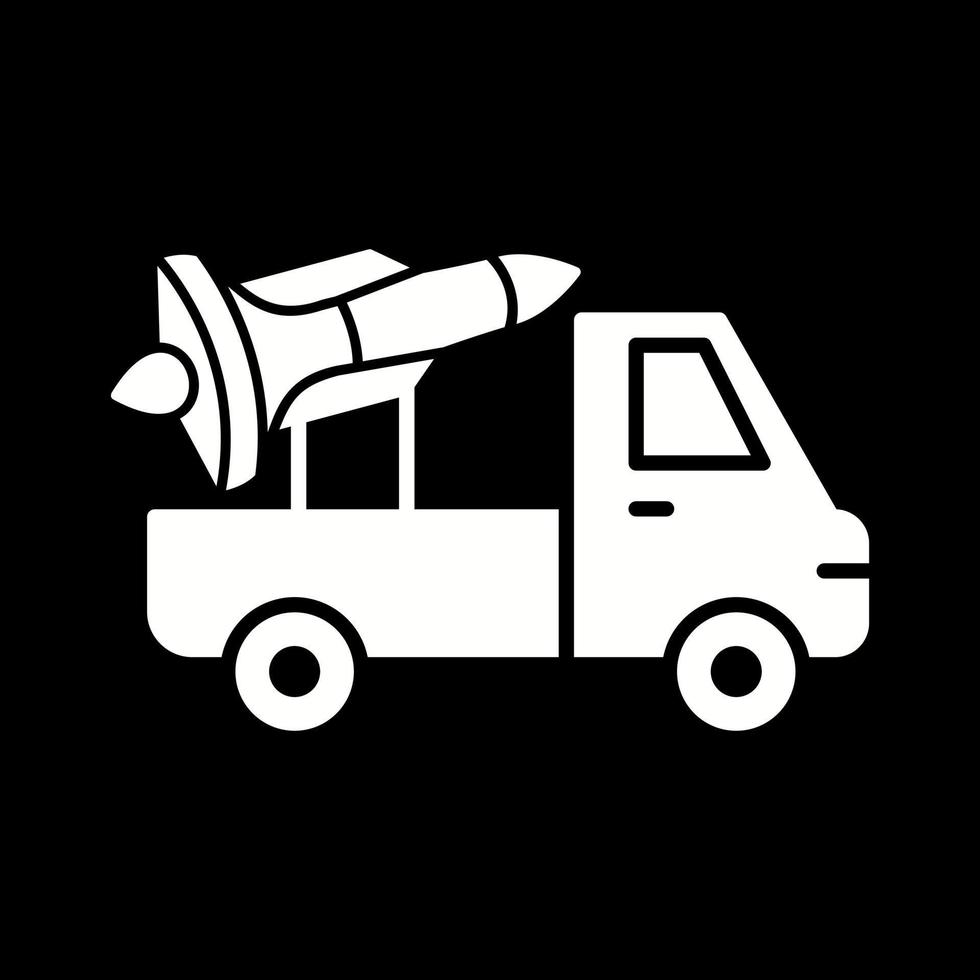 Missile Truck Vector Icon