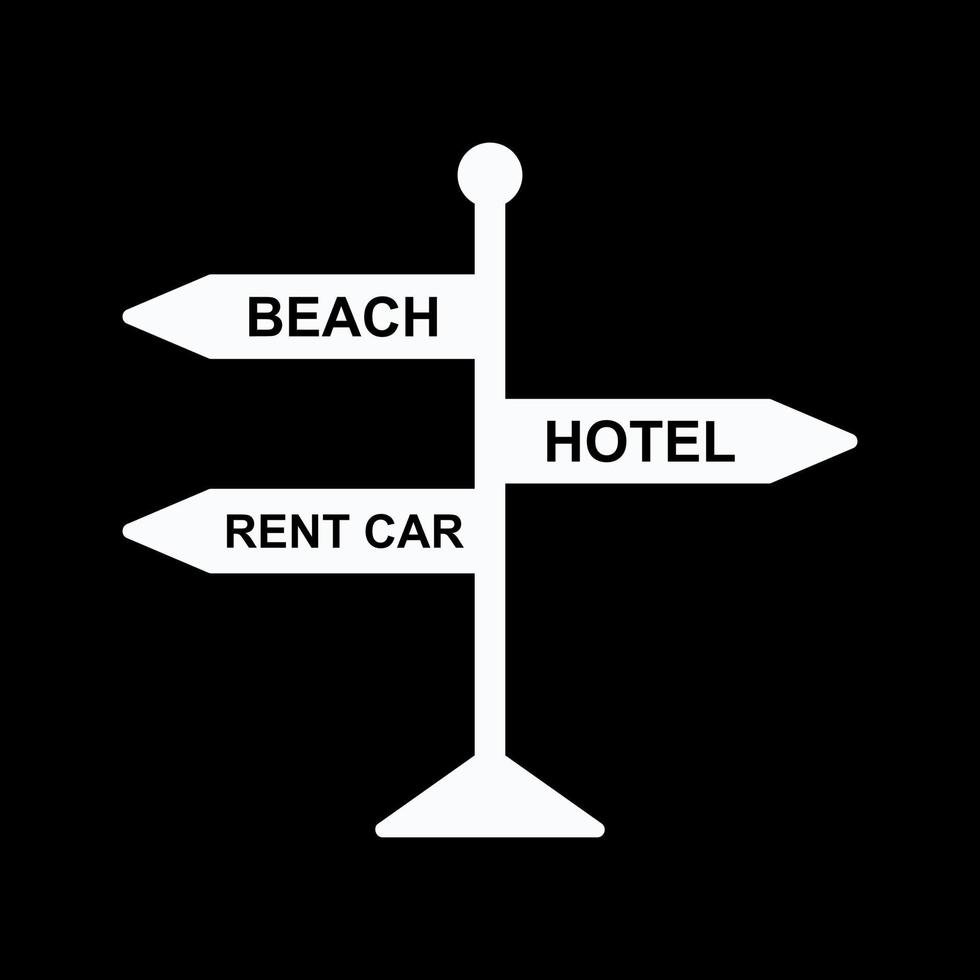 Signboard Vector Icon