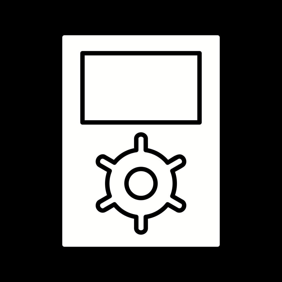 Unique Portfolio Management Vector Icon