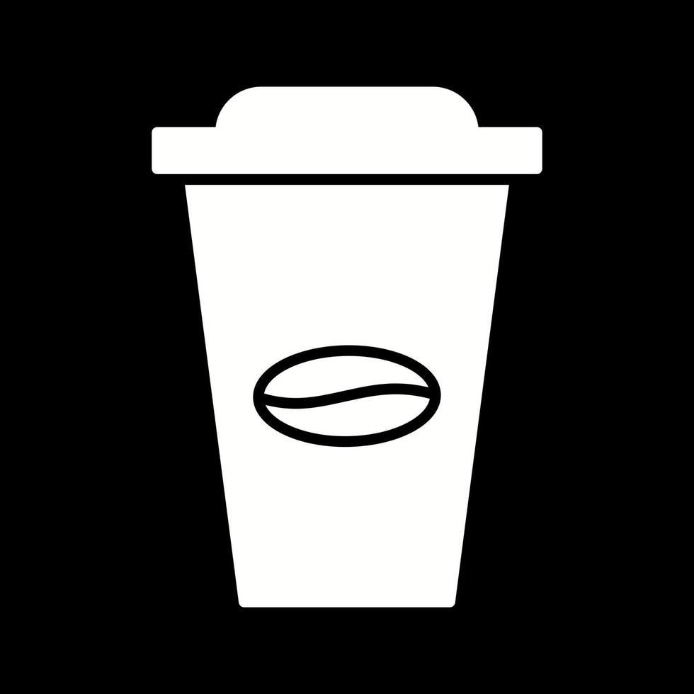 icono de vector de taza de café