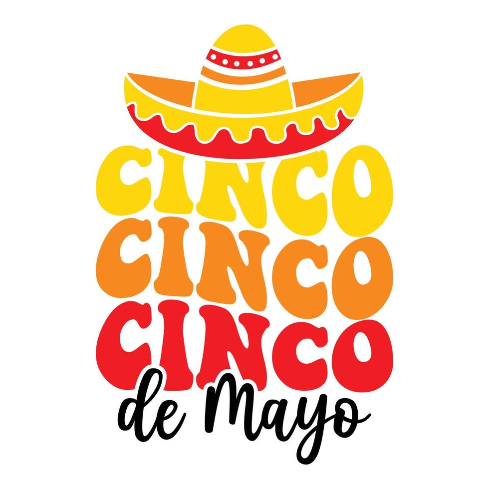 cinco de mayo - 5 de mayo, feriado federal en méxico. diseño de pancartas y afiches de fiesta con banderas, flores, decoraciones, maracas y sombrero vector