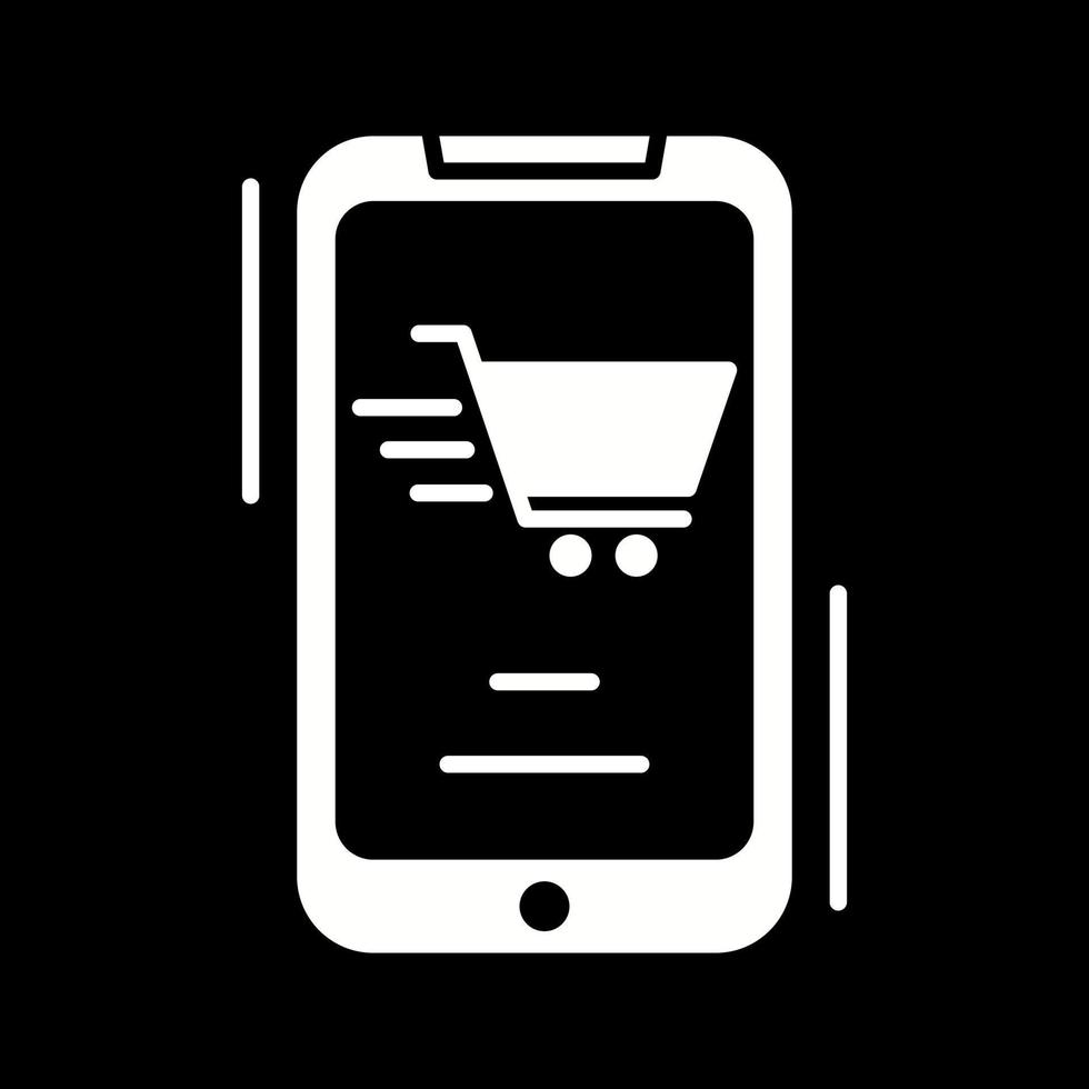 icono de vector de tienda online