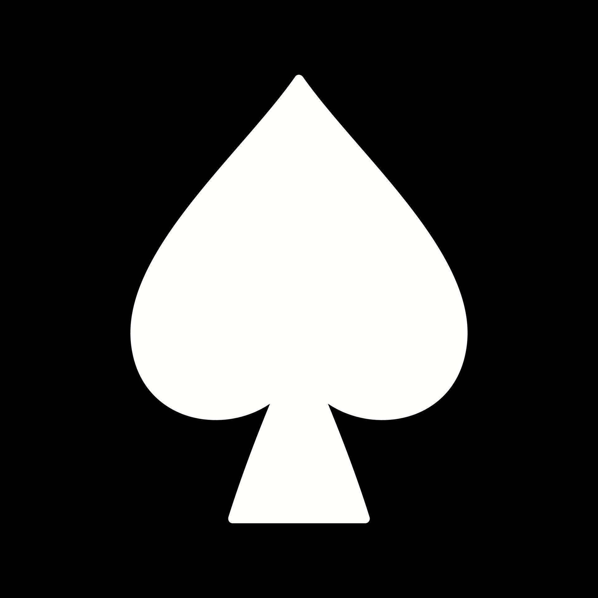 Spade Vector Icon 19058309 Vector Art at Vecteezy