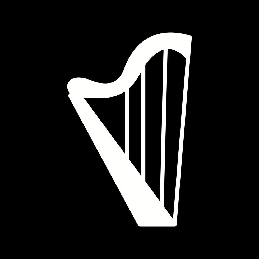 Harp Vector Icon