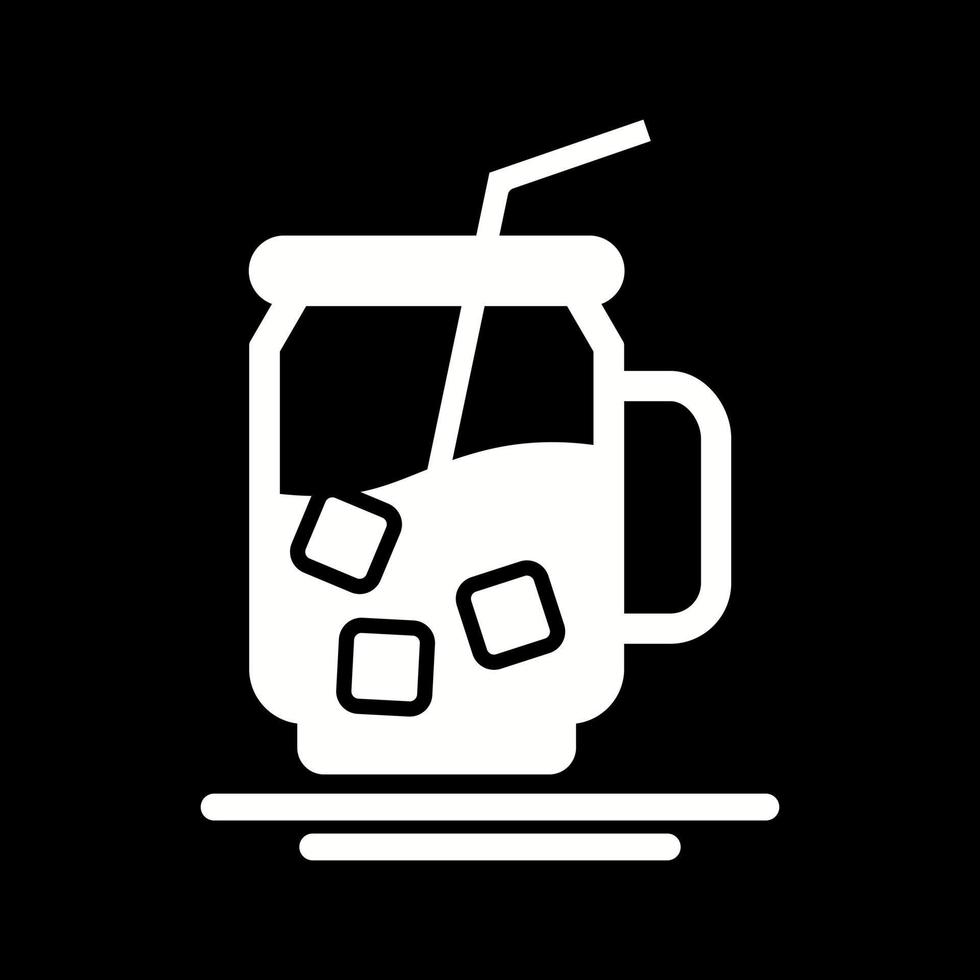 Iced Tea Vector Icon