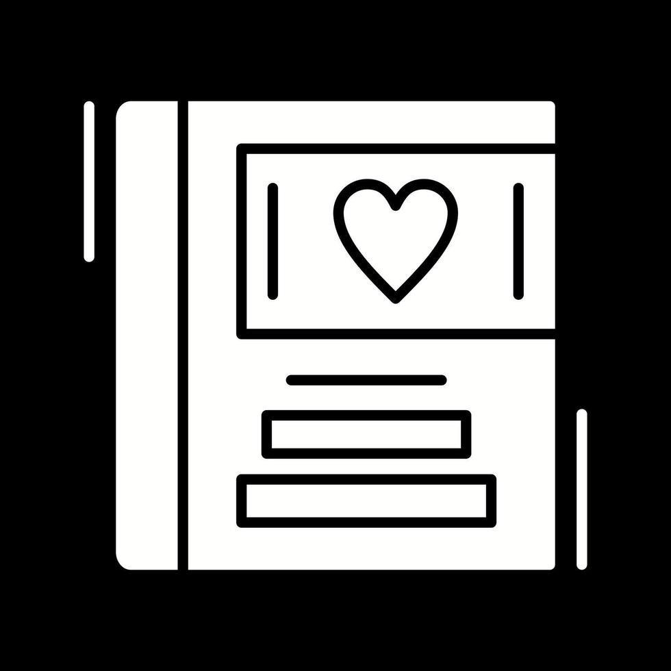 Wedding Album Vector Icon