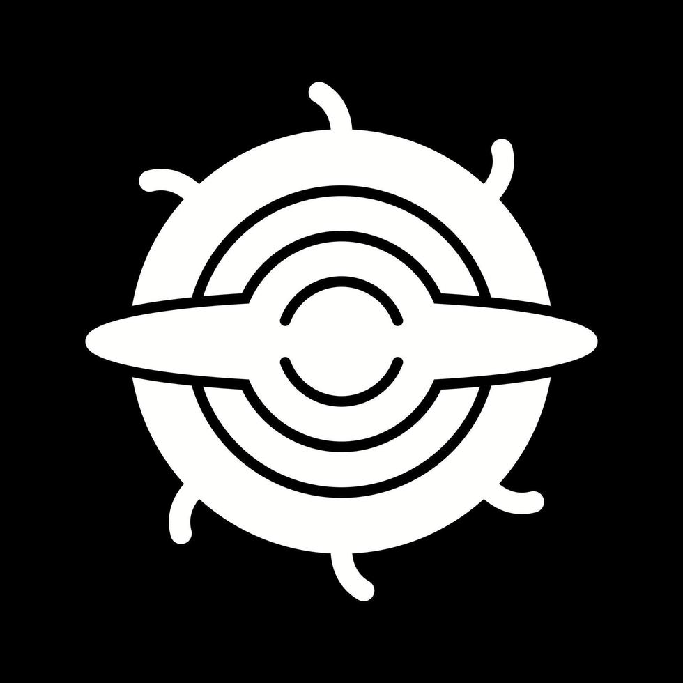 Black Hole Vector Icon