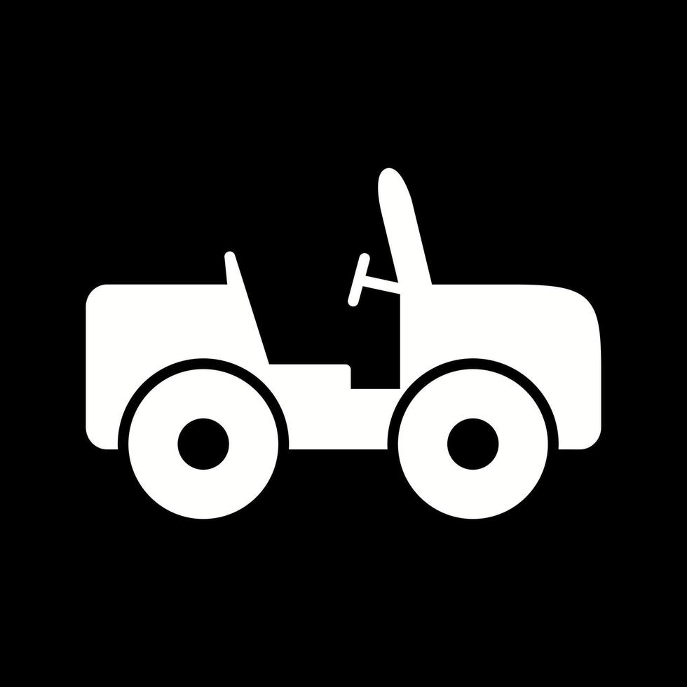 Safari Jeep Vector Icon