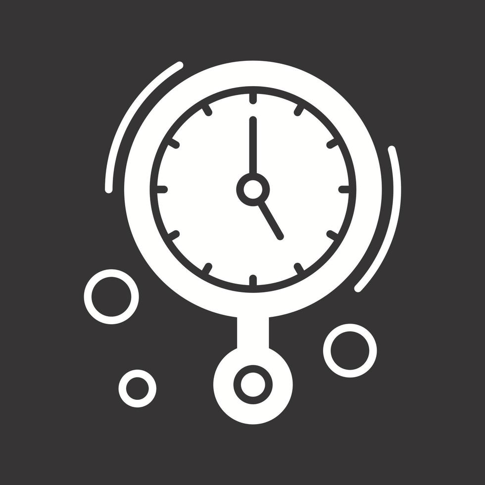 Wall Clock Vector Icon