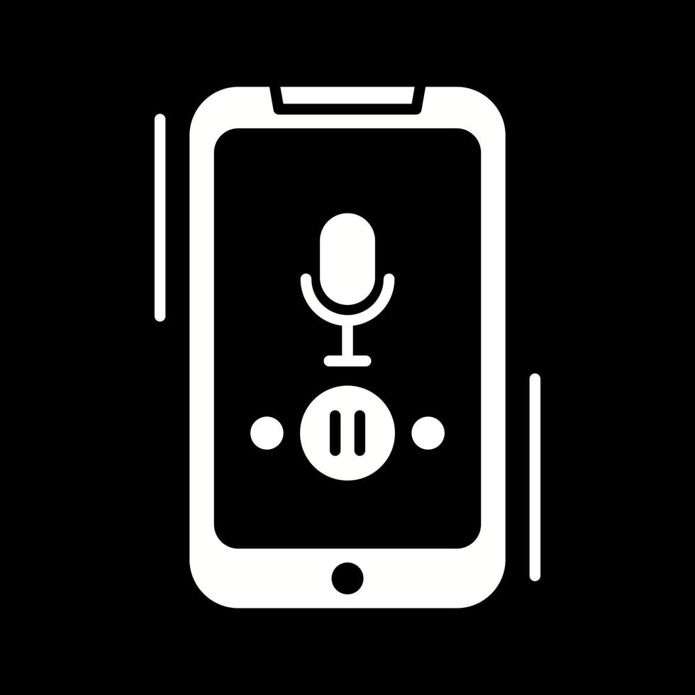 Voice Record Vector Icon