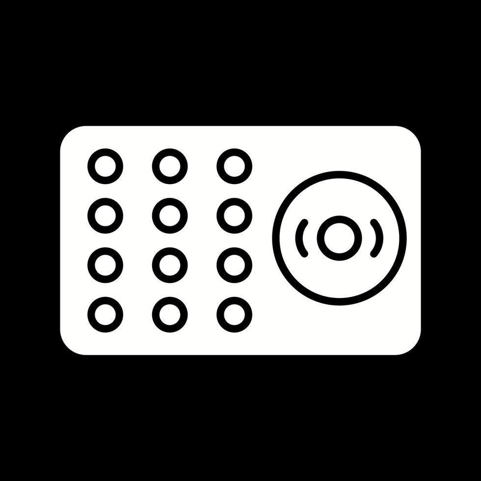 icono de vector de alarma de anillo único