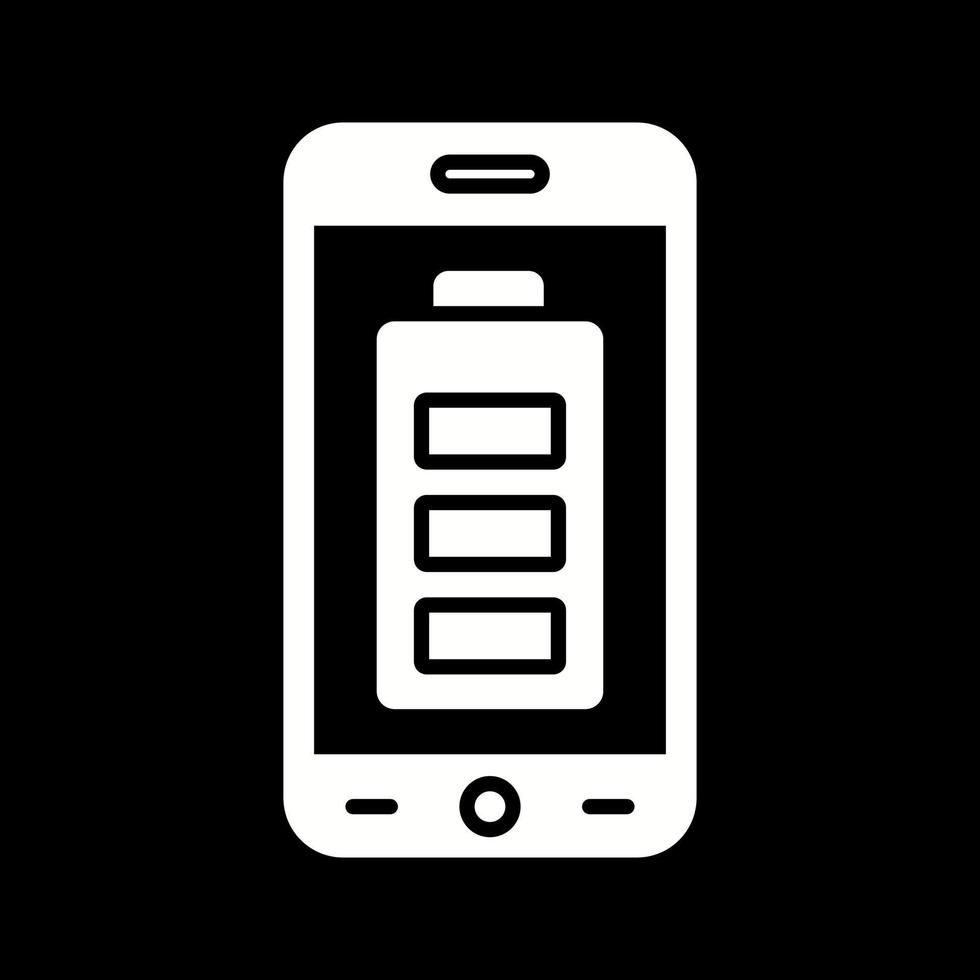 Mobile Battery Vector Icon