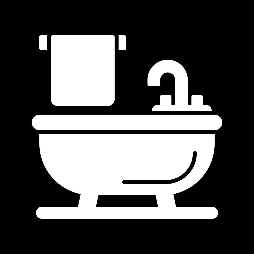 Bathtub Vector Icon