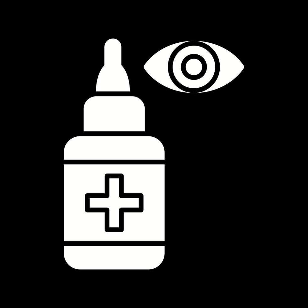 Eye Drop Vector Icon