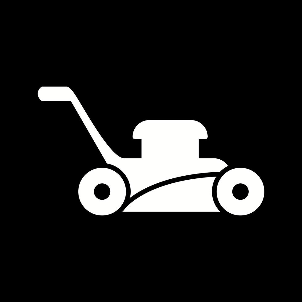 Lawn Mower Vector Icon