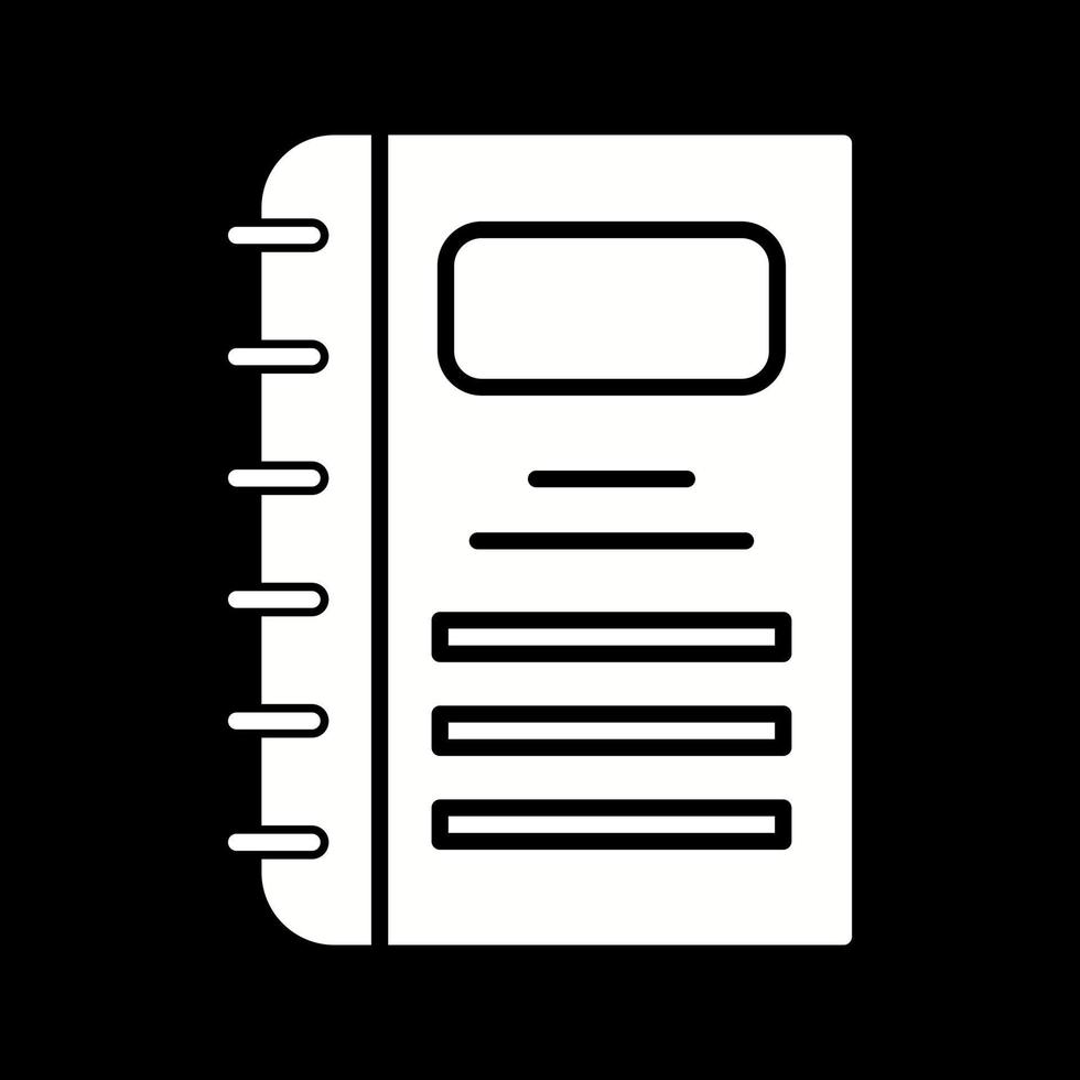 Notebook Vector Icon