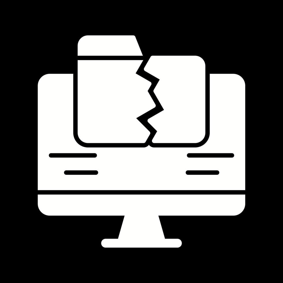 Data Loss Vector Icon