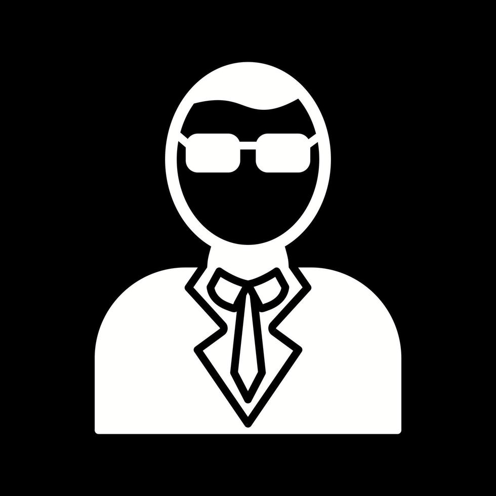 Casino Manager Vector Icon