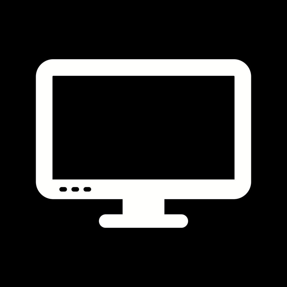 Lcd Vector Icon