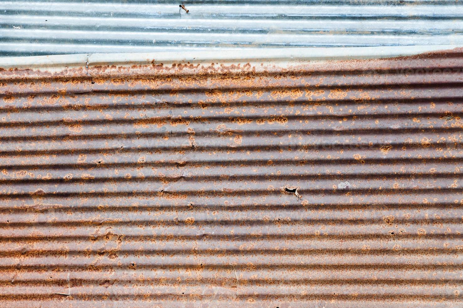 Old  Zinc rust textured for background,retro for background photo