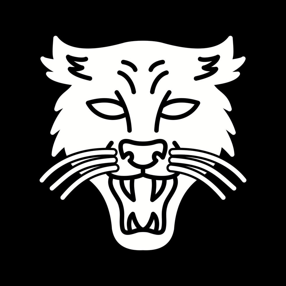 icono de vector de puma