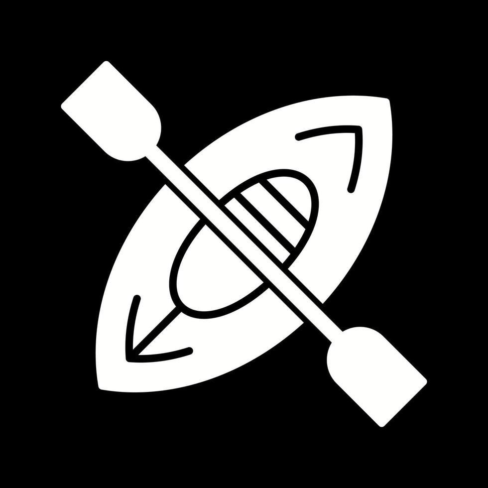 Kayak Vector Icon