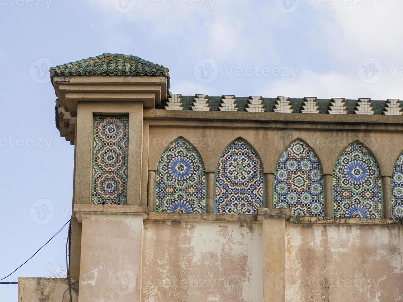 Panoramic view of Meknes, a city in Morocco which was founded in the 11th century by the Almoravids photo