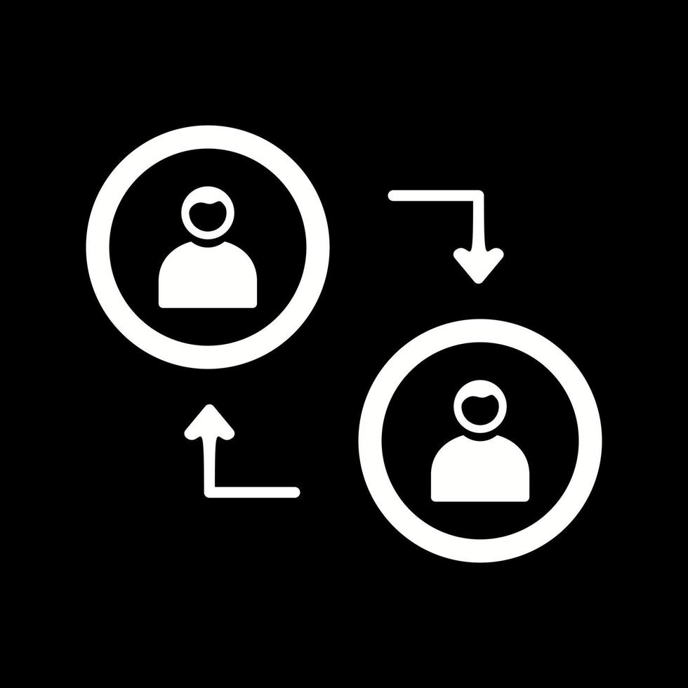Connected Profiles Vector Icon