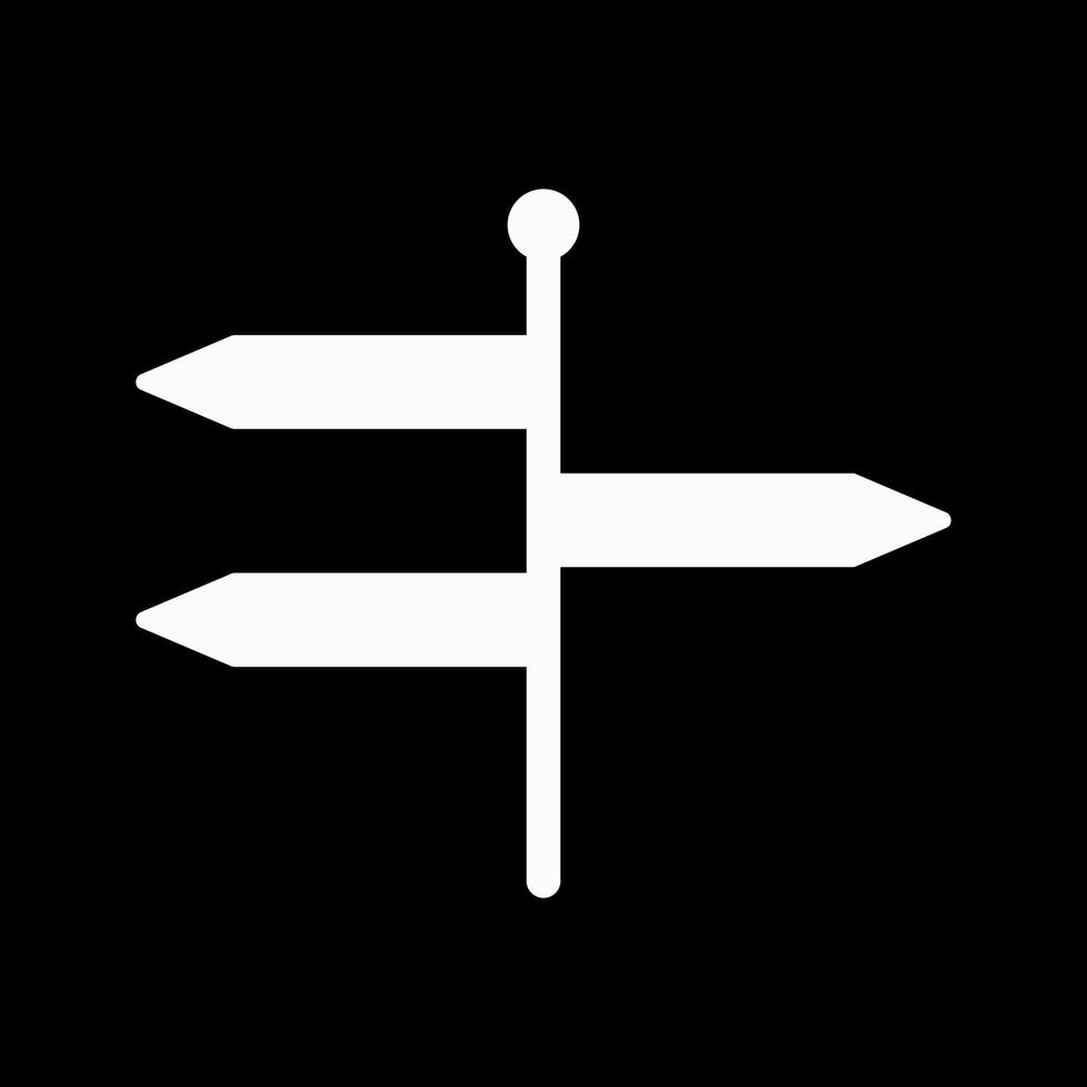 Directions Vector Icon