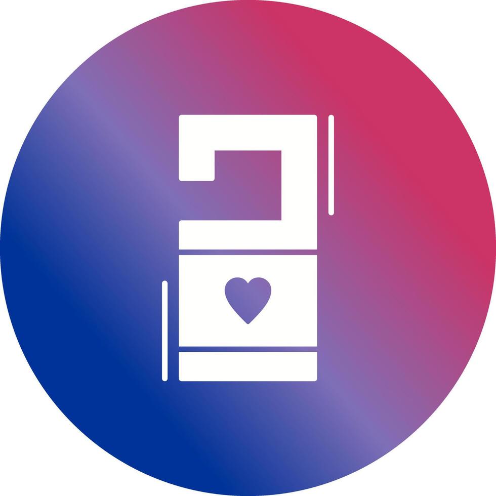 Door Knob Sign Vector Icon