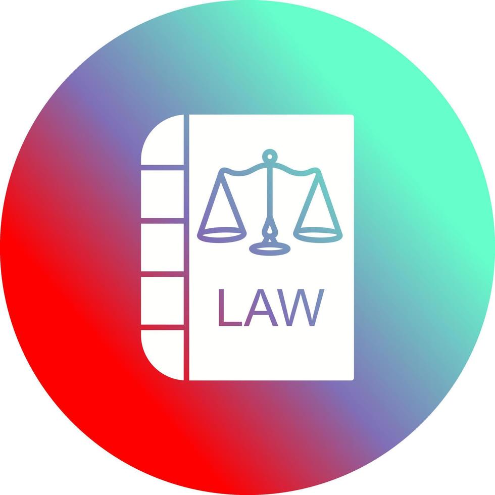 Law and Order Vector Icon