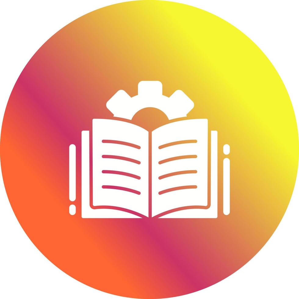 Open Book Vector Icon