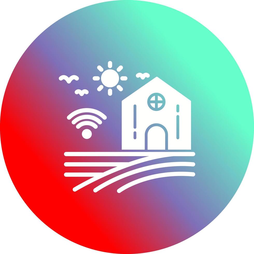 Smart Farm Vector Icon