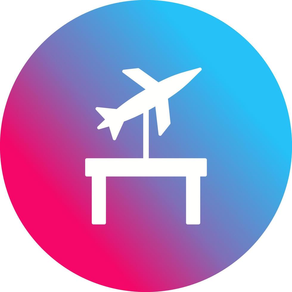 Jet Exhibit Vector Icon