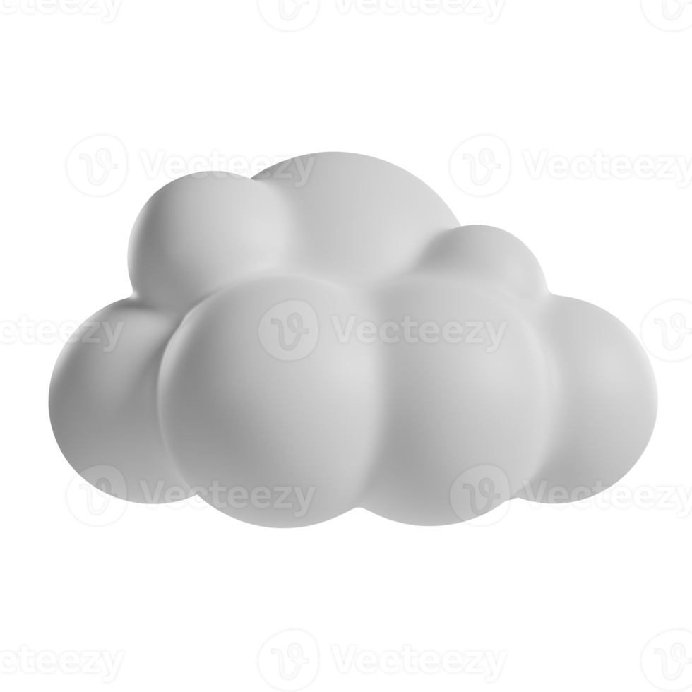 cloud 3d icon png