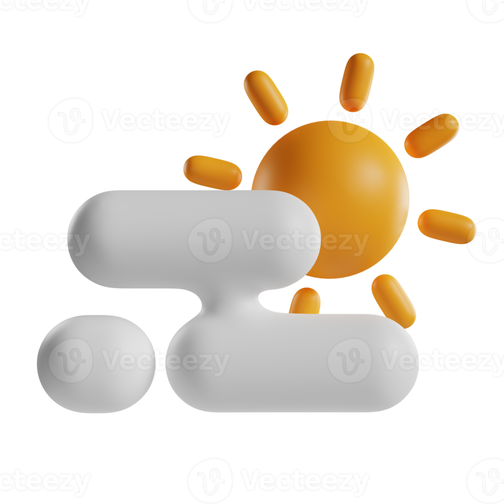 mist day 3d icon png