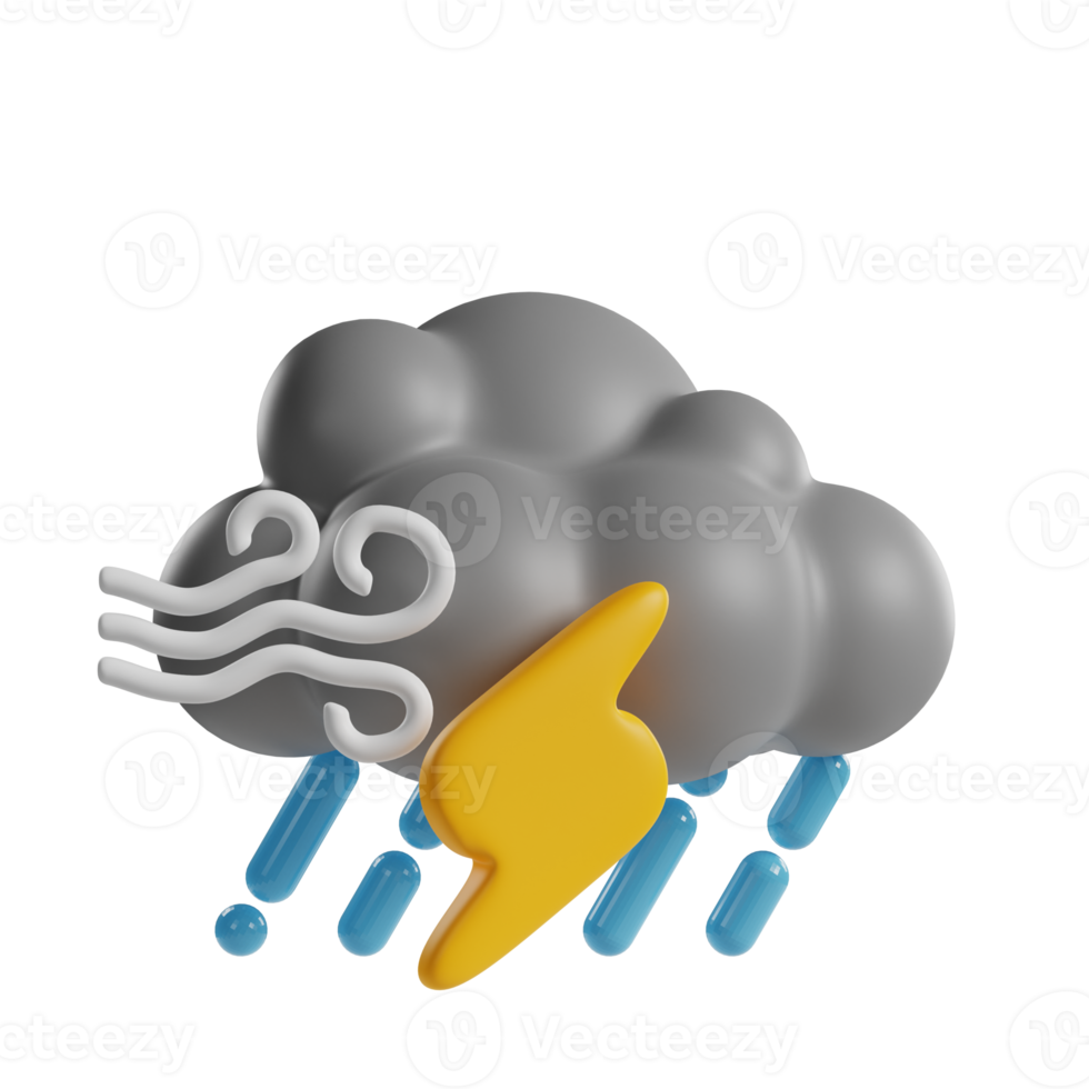 thunderstrom 3d icon png