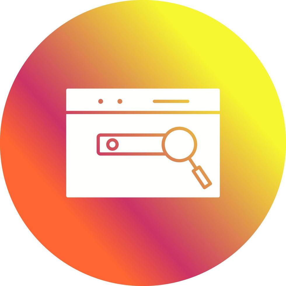 Unique SEO Vector Icon