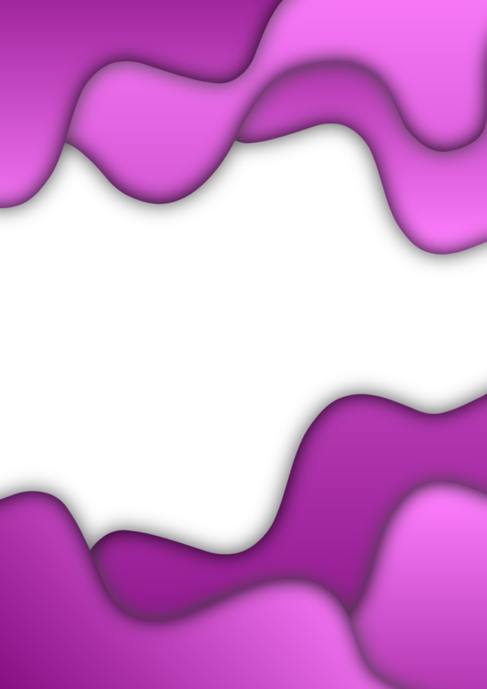 Simple flyer or poster template backgrounds with 3D dynamic liquid pattern. Artistic and attractive color template. Available for text space. Suitable for school, company, and industry promotions. png