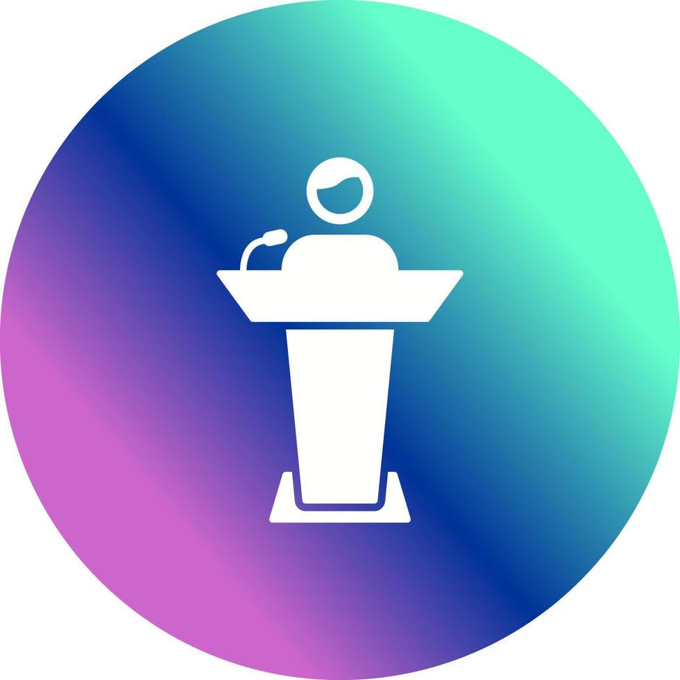 Elected Candidate Vector Icon