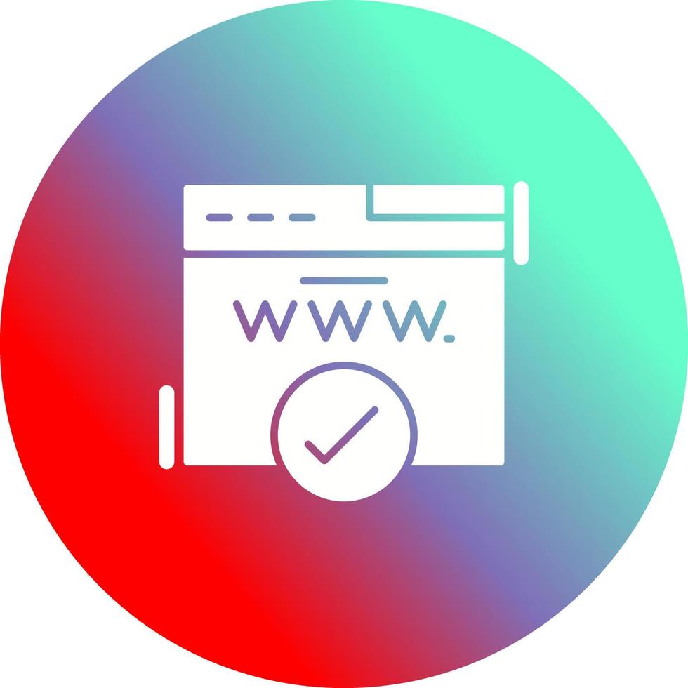 Domain Vector Icon
