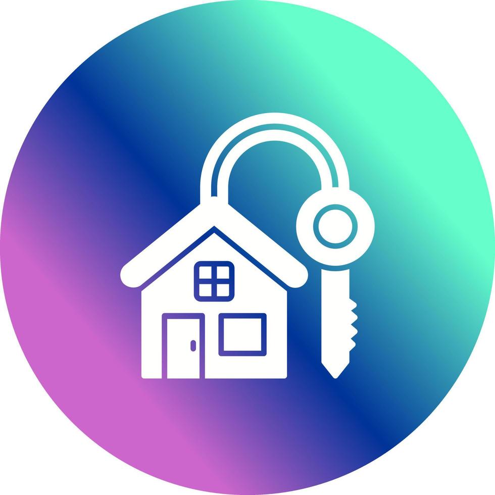 House Key Vector Icon