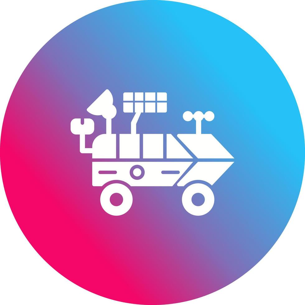 Moon Rover Vector Icon