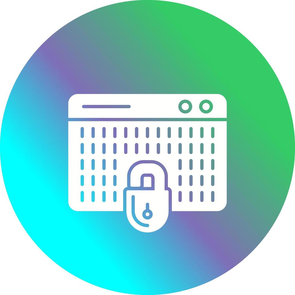 Hacking Vector Icon