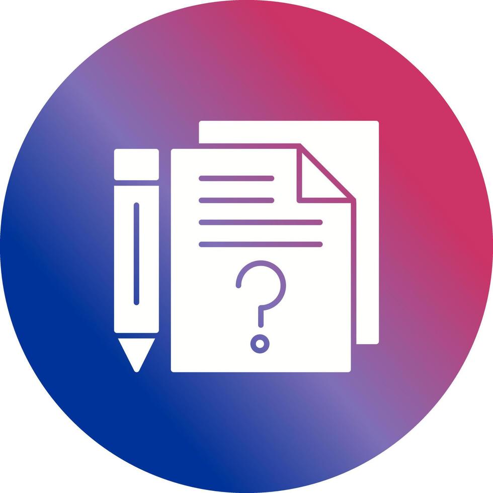 Question Vector Icon