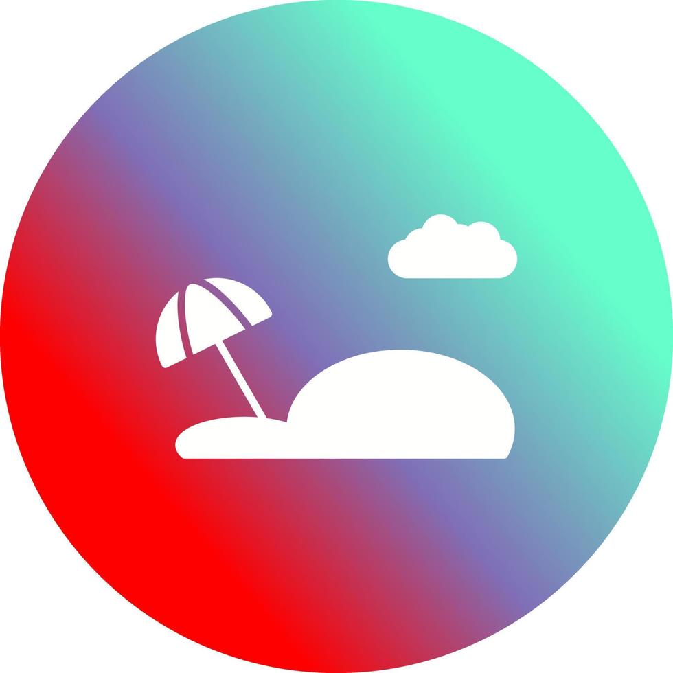 Beach Vector Icon